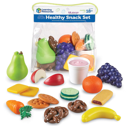 Learning Resources Set de bocadillos saludables New Sprouts - Refrigerio saludable