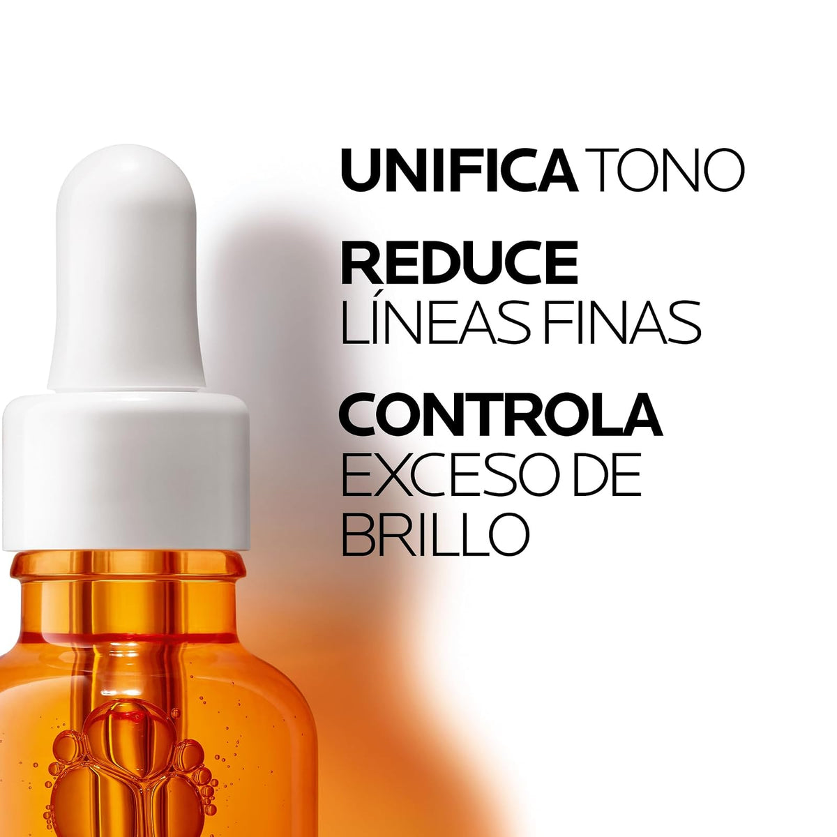 La Roche-Posay Pure Vitamin C12 Oil Control Serum Antioxidante 30ml | Para Piel Mixta a Grasa, Controla el Brillo, Unifica el Tono, Reduce Exceso de Sebo, con Ácido Salicílico