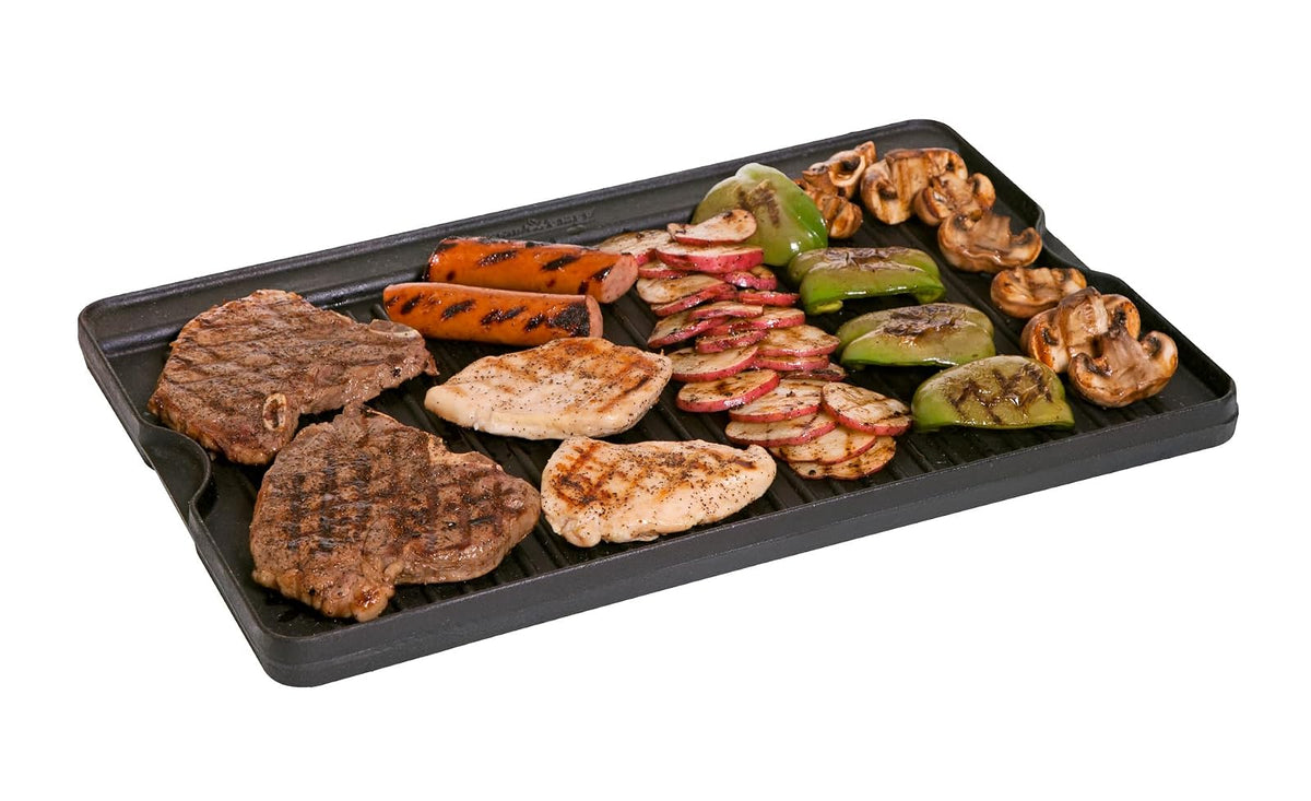Camp Chef CGG24B Parrilla y Plancha de Hierro Fundido