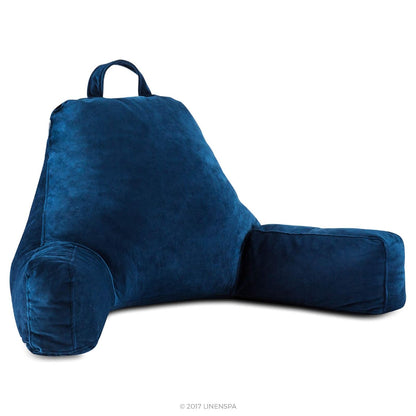 Almohada de Lectura Linenspa con Memory Foam - Soporte con Cuello XL - Almohada