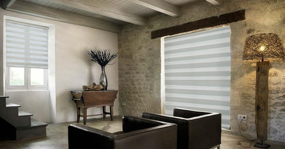 Deco Persiana Enrollable Sheer Elegance Traslúcida - Marfil - 100An x 160Al cm