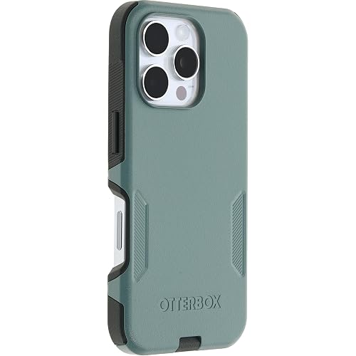 OtterBox - Funda para iPhone 16 Pro Commuter Series - Sagebrush (Verde)