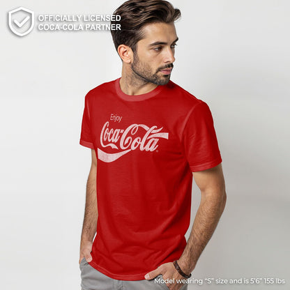 Coca-Cola Coca-Cola Playera de Manga Corta Eighties Coke Camiseta para para Hombre