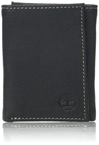 Timberland - portafolios de seguridad triple para hombre (piel)