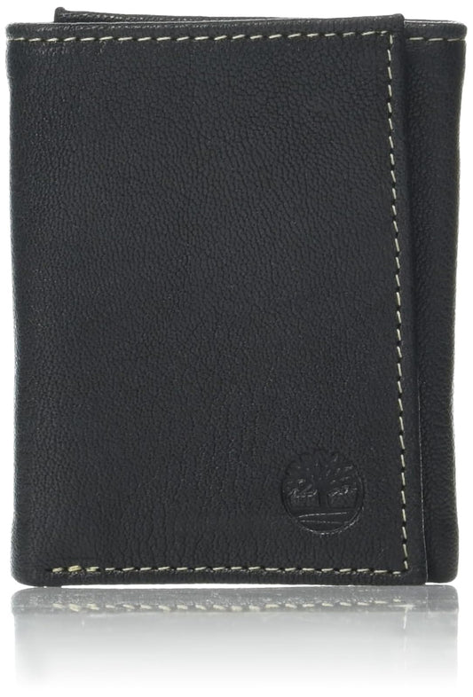 Timberland - portafolios de seguridad triple para hombre (piel)