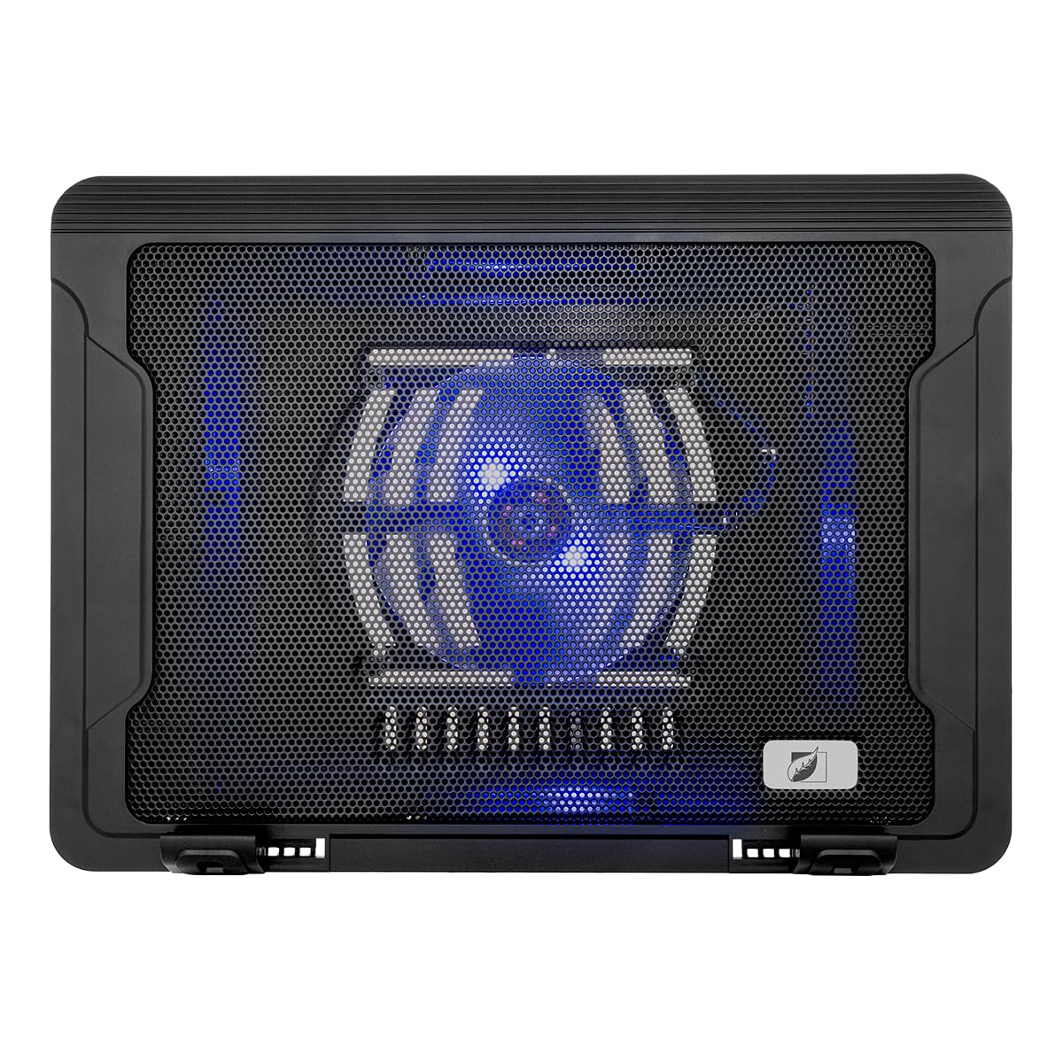 Green Leaf 18-9608 Ventilador para Laptop metálico de Multiples Posiciones