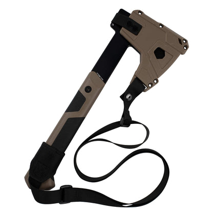 Kershaw Deschutes Hatchet Camp Ax, espiga completa, acero inoxidable (1075)
