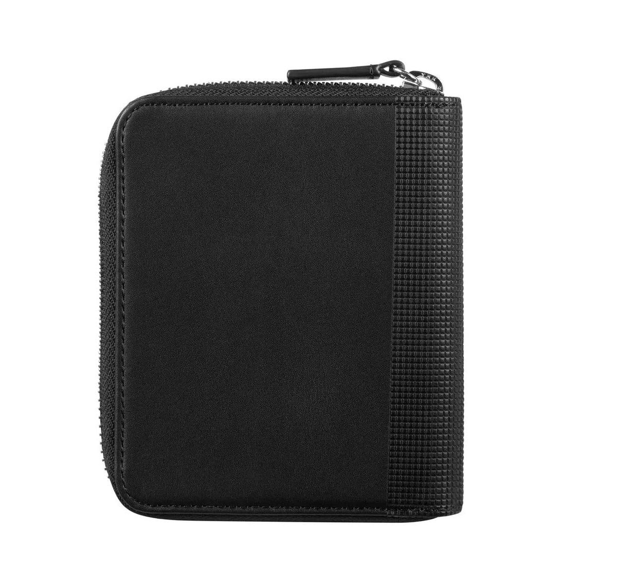 Victorinox Cartera de Piel Altius Alox, Clutch Wallet, Negra