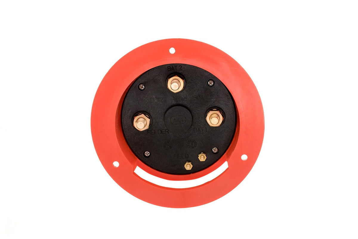 attwood 14230-3 interruptor de batería marina de 4 vías de un solo polo, talla única