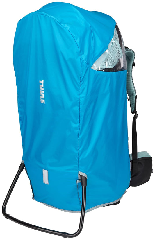 Thule Sapling Protector de Lluvia para Portabebés | Funda impermeable, nailon 70D, ventanas laterales y frontales, detalles reflectantes, bolsa de almacenamiento