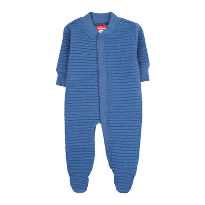 Baby Creysi Pañalero Mameluco para Bebé Niño - 3 Meses - Azul