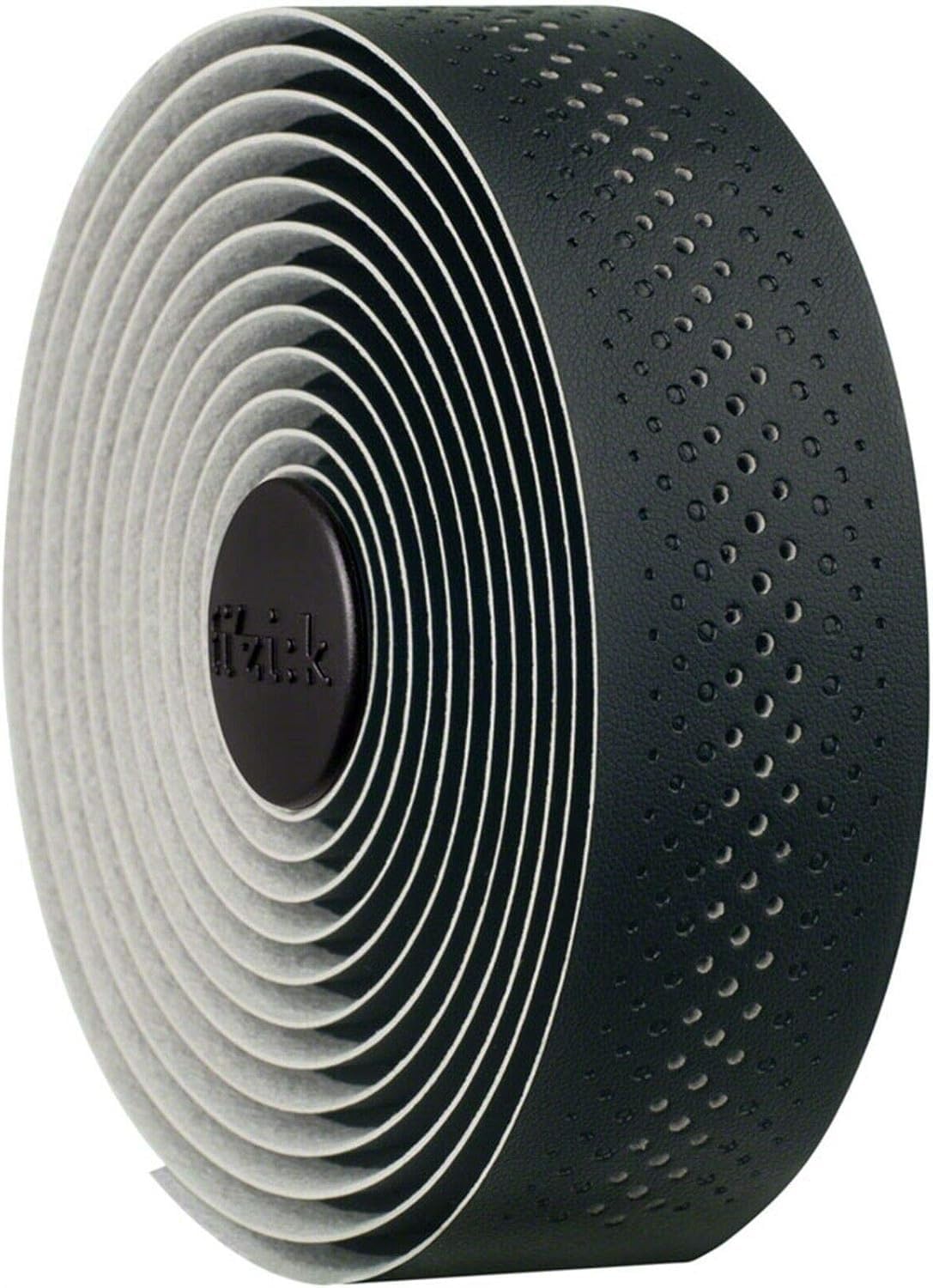 Fizik Performance - Cinta para manubrio de Bicicleta Profesional, Suave, pegajosa y clásica, Cinta para manubrio de Bicicleta (2 mm, 2,7 mm, 3 mm) - Tempo Bondcush Classic - Negro - - 3mm