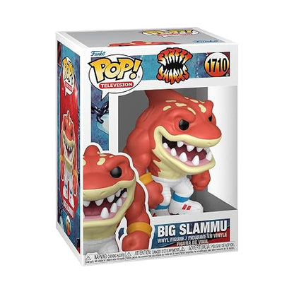 Funko Pop! Street Sharks - Big Slammu | Mercancía Oficial de Cartoon/Animation - Figura de Vinilo Coleccionable para Decoración - Regalo de Cumpleaños para Fans