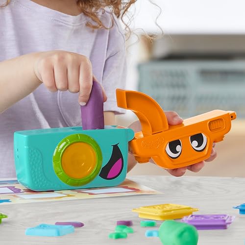 Play-Doh Cámara de Masas con Sellos, Set Creativo para Niños de 2 años