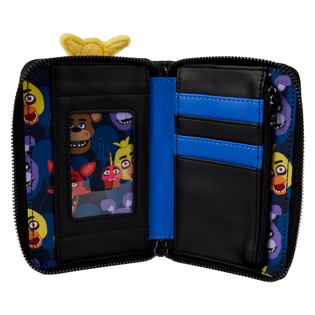 Loungefly Five Nights at Freddys - portafolios con Cierre