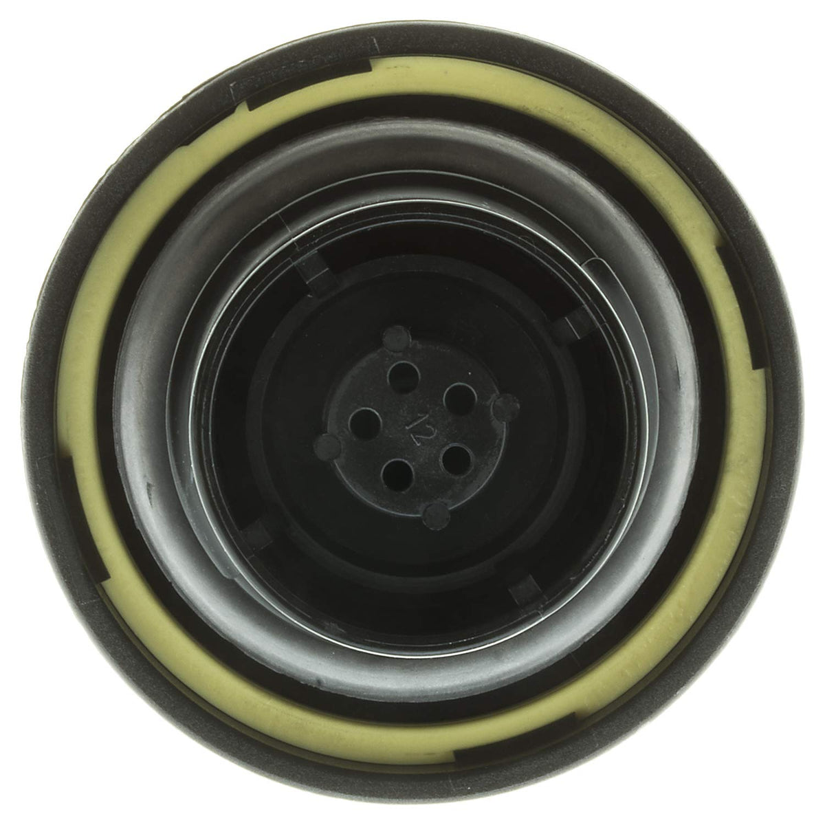MotoRad MGC-837 BLACK NON-TETHERED FUEL CAP Fuel Tank Cap Compatible con Jeep Wrangler 01–23 Dodge Ram 1500 11–18 Hyundai Sonata 06–23 Elantra 07–20 68139752AA 310103L600 FE0242250B 17251ZX60A