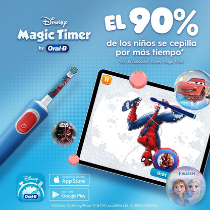 Oral-B Spiderman Cepillo de Dientes Eléctrico para Niños (+3)