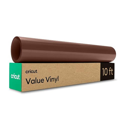 Value Vinyl - Matte, Brown - 12 in x 10 ft (1)