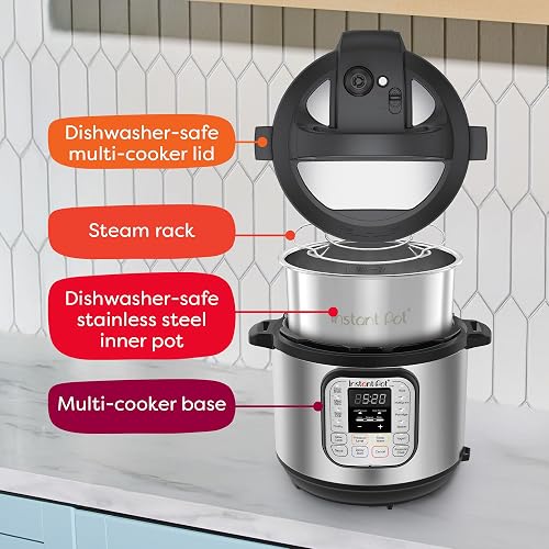 Instant Pot IP-DUO6, Olla de presión 7 en 1, Programable, capacidad para 24 tazas