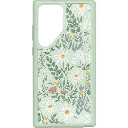 OtterBox - Funda para Galaxy S23 Ultra Symmetry Series – Sage Advice (Transparente/Verde), Ultra Elegante, Compatible con Carga inalámbrica, Bordes elevados Que protegen la cámara y la visualización