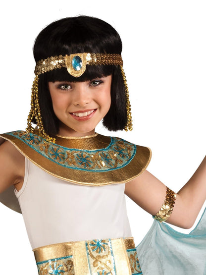 Rubies Cleopatra Disfraz infantil, azul, mediano para fiestas temáticas y Halloween