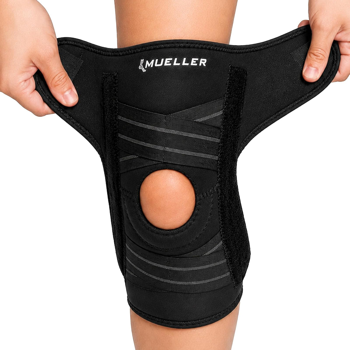 Mueller Self Adjusting Knee Stabilizer, One Size Fits Most, 1-Count Package
