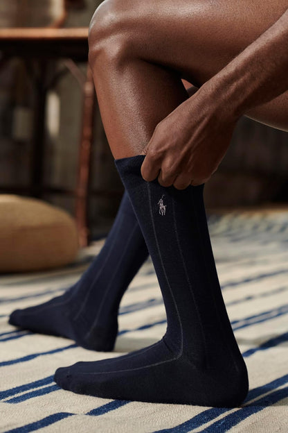 Polo Ralph Lauren Men's Socks Calcetines de cuello redondo con patrón surtido Calcetines de cuello redondo con patrón surtidopara hombre