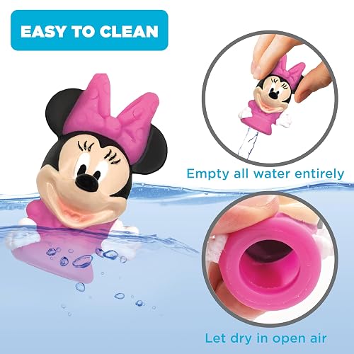 Disney Mickey Mouse & Friends - Marionetas de Dedo para Fiestas, educativas, Juguetes de baño