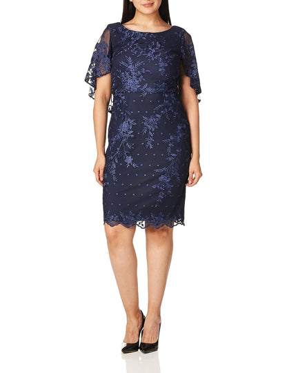 Alex Evenings Vestidos Cortos Bordados Vestido para Ocaciones Especiales para Mujer