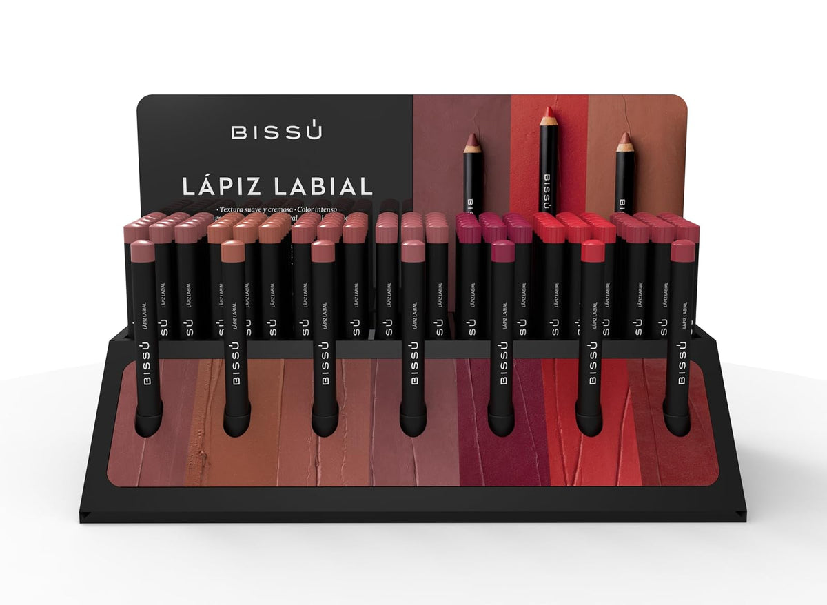 Bissú Cosméticos, Exhibidor Lápiz Labial