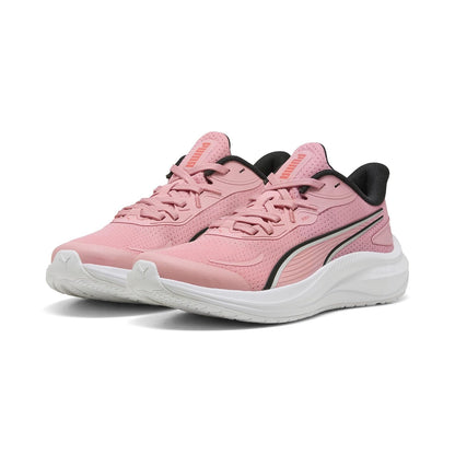 PUMA, Tenis Casuales Skyrocket Lite 2 Jr, Unisex, Negro con Blanco, Talla 22