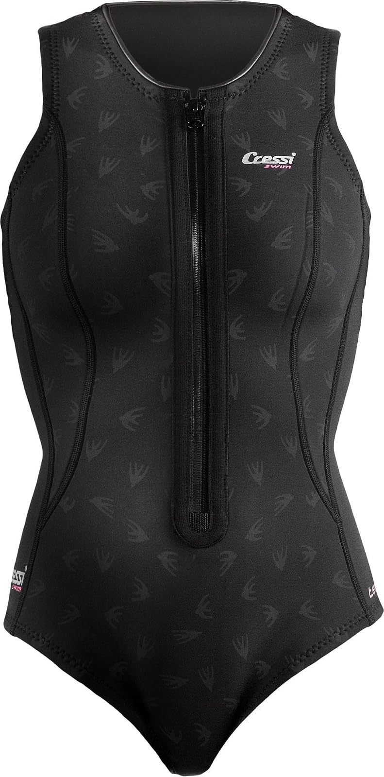 Cressi Traje de Neopreno Corto de 2 mm para natación, esnórquel, Paddleboarding, Cortes ergonómicos, Cremallera Frontal, Termico: diseñado en Italia