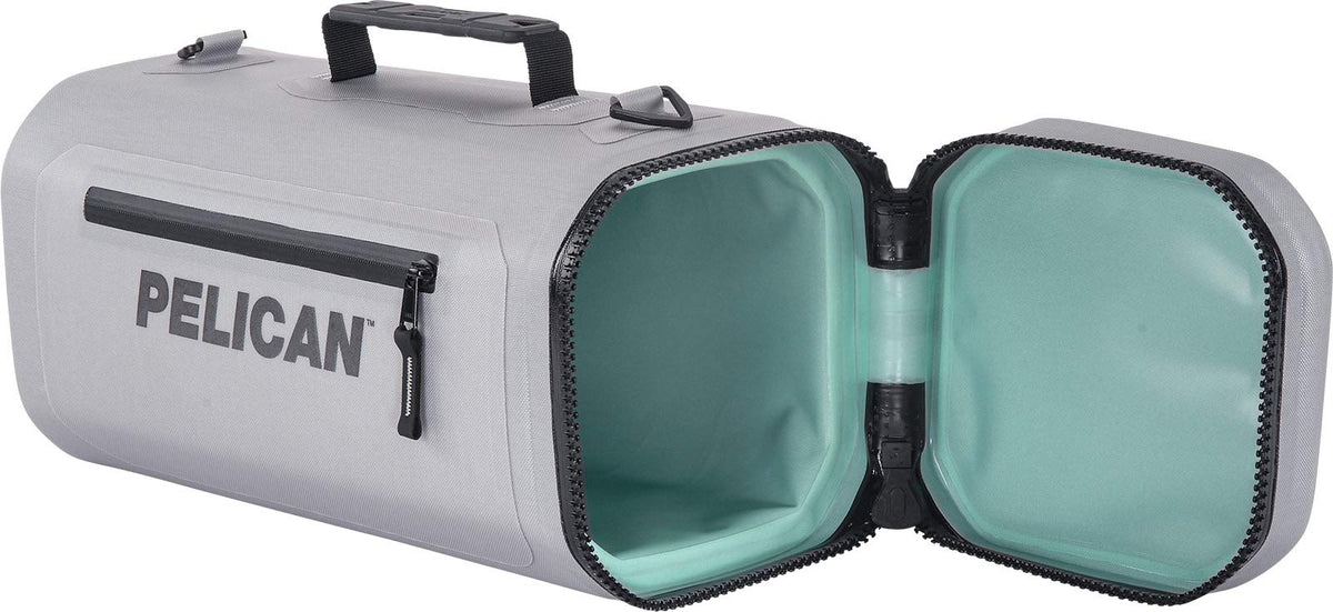 Pelican Dayventure - Enfriador Suave con Honda, Capacidad de 12 latas o 4 Botellas de Vino con Hielo, Resistente al Agua, Carcasa Exterior a Prueba de desgarros, Correa de Hombro Acolchada