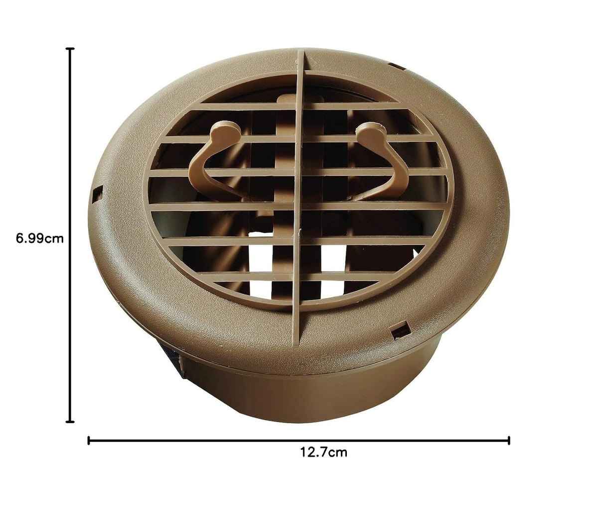 RV Designer H810 Beige 4" Rotaire Register