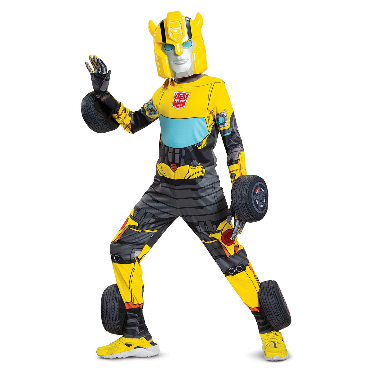 Disguise Transformers - Guardabarros, Amarillo, Pequeño (4-6)