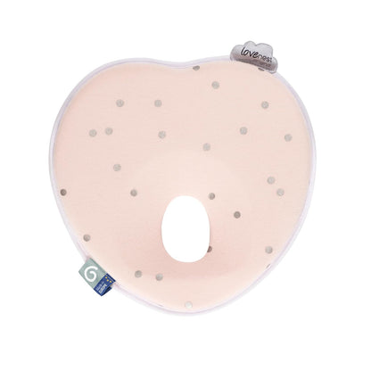 Babymoov Lovenest Soporte de Cabeza para Bebé, Sage - Rosa