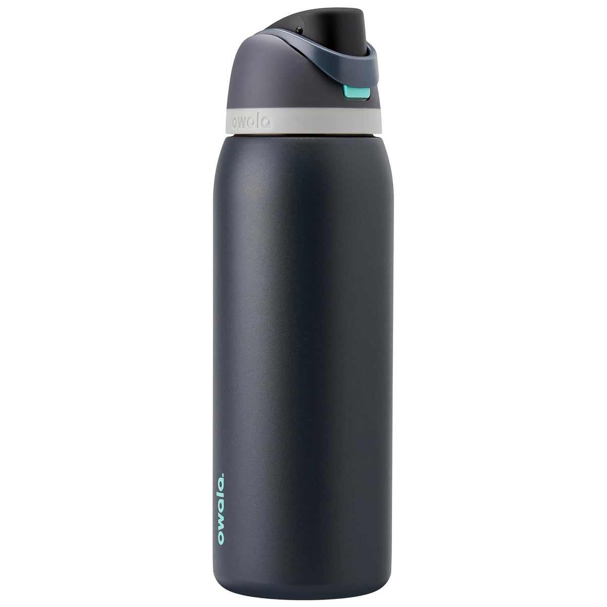 Owala FreeSip Botella de Agua con Popote de Acero Inoxidable, 24 oz - Neblinoso - 1200 ml