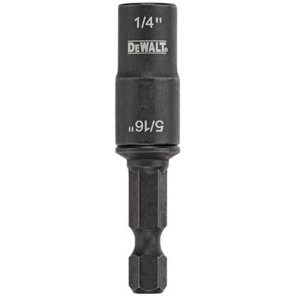 DEWALT Destornillador de tuerca, doble extremo, 1/4 pulgadas + 5/16 pulgadas (DWADEND14516)