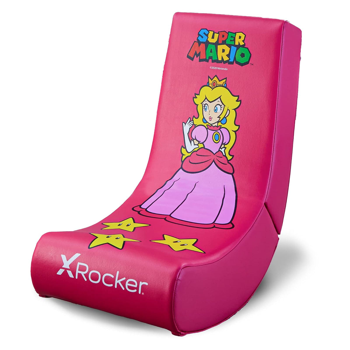 X Rocker Silla de Juegos Yoshi Super Mario Amarillo - Melocotón