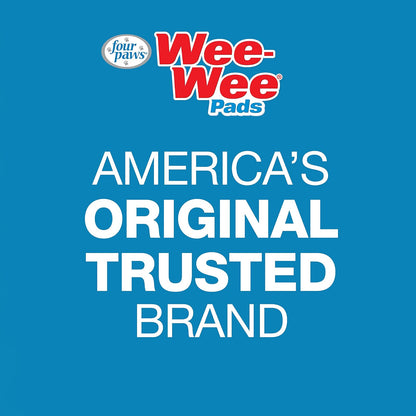 Four Paws Wee-Wee Super Absorbent Dog Housebreaking Pads, 75 Ct