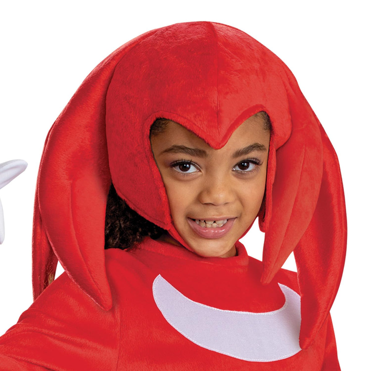 Disguise - Disfraz de Sonic Knuckles de lujo para niños, disfraz oficial de Sonic Movie 3 con tocado y guantes, tamaño infantil (7-8)