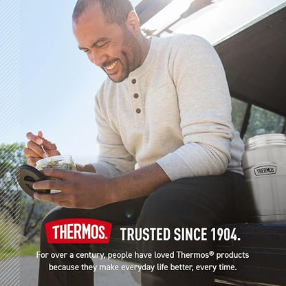 Thermos - Tarro de alimentos con aislamiento al aspiradora, acero inoxidable