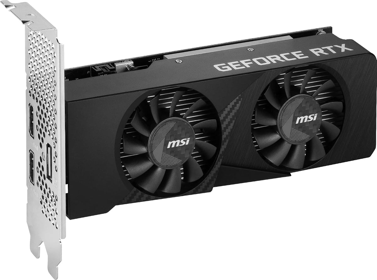 Tarjeta Gráfica Gaming MSI GeForce RTX 3050 LP 6G OC 6GB GDDR6, 96-bit,PCIe Gen 4, HDMI/DP, Boost Clock 1492 MHz