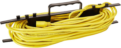 Surtek Extensión Eléctrica Uso Rudo Aterrizada Amarilla - 30 m - Amarillo