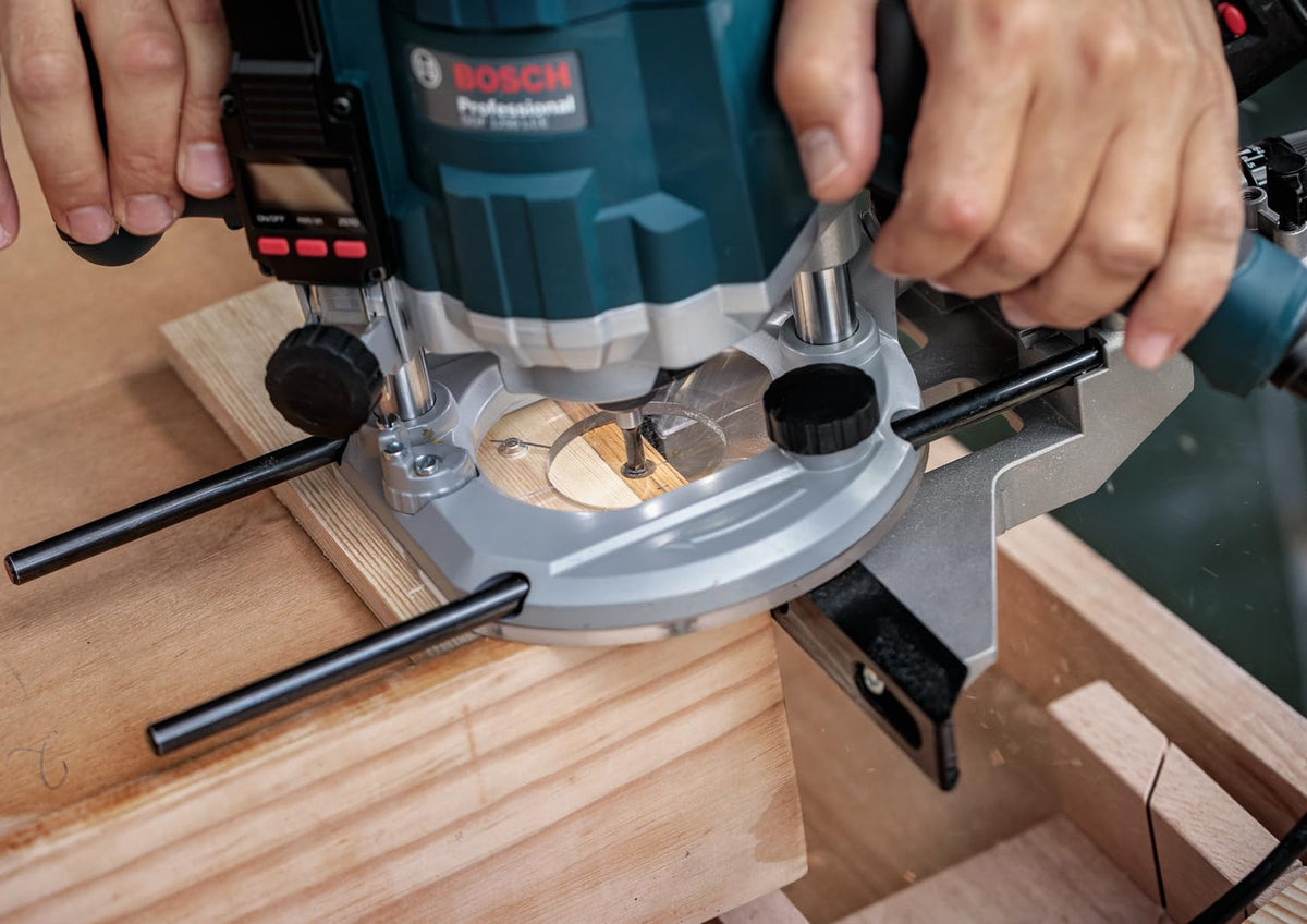 Bosch Juego de 30 brocas para madera para enrutador con vástago de 1/4 pulgadas