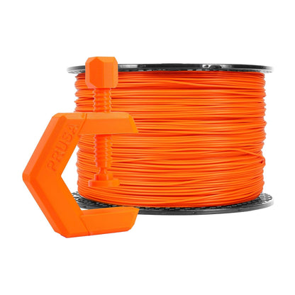 Prusament Filamento PLA Galaxy Black 1.75mm Carrete 2kg - Naranja Prusa