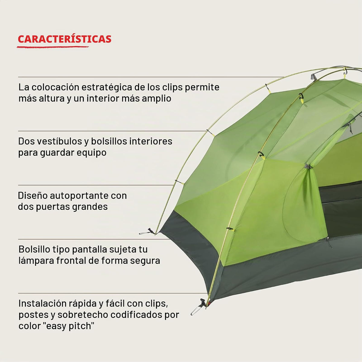 MARMOT Crane Creek 2P/3P Camping and Backpacking Tents & Footprints