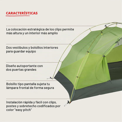 MARMOT Crane Creek 2P/3P Camping and Backpacking Tents & Footprints