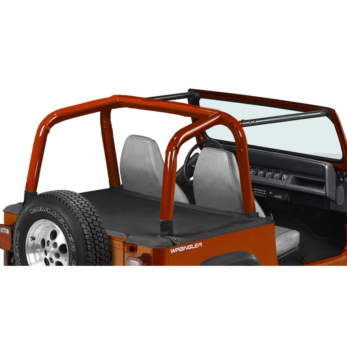 Pavement Ends Bestop 41825-15 - Funda de Mezclilla Negra para Wrangler TJ 1997-2002