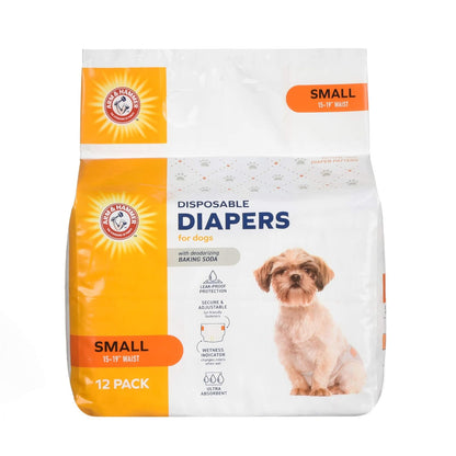 Arm & Hammer Pañales Desechables para Perro - Femenino - Small - 12 piezas